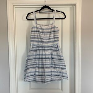 Altar’d State Blue and White Striped Sundress